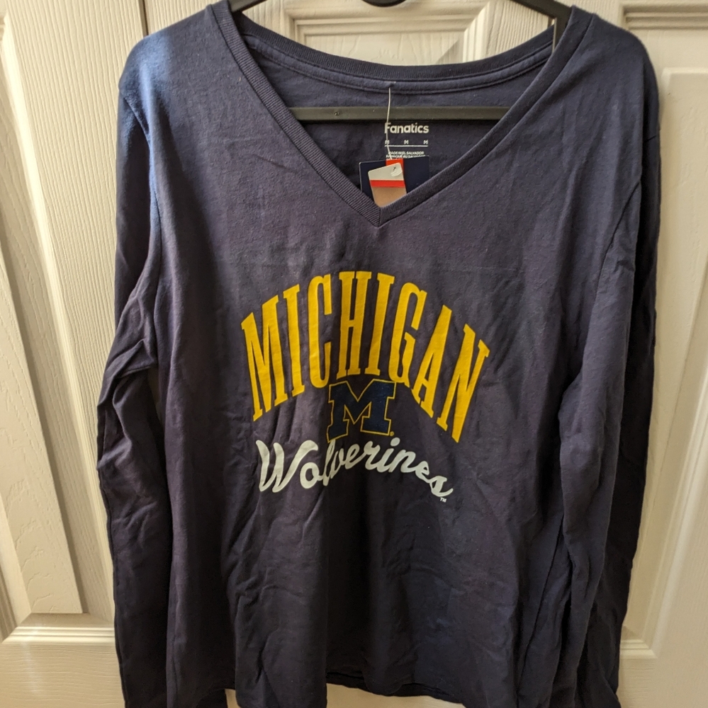 Michigan Wolverines Long Sleeve Shirt